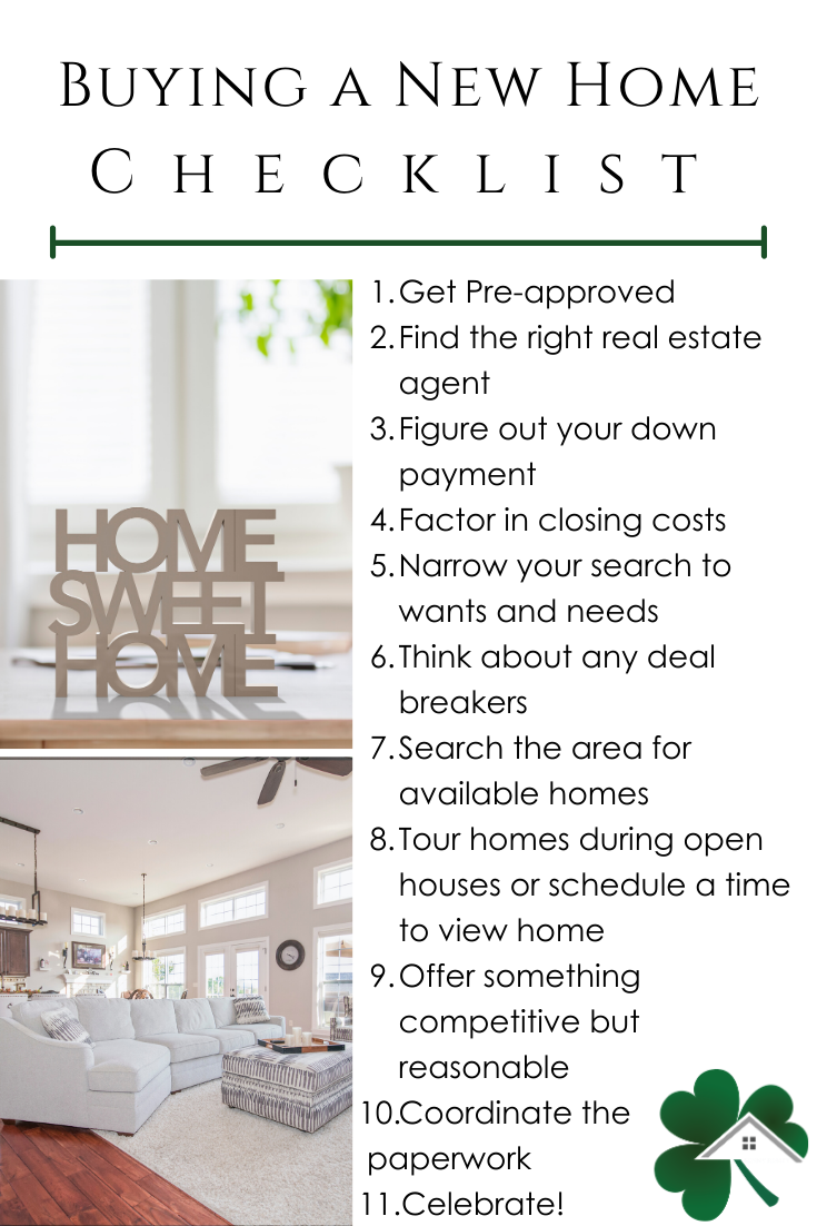 New House Checklist - What To Buy For a New Home